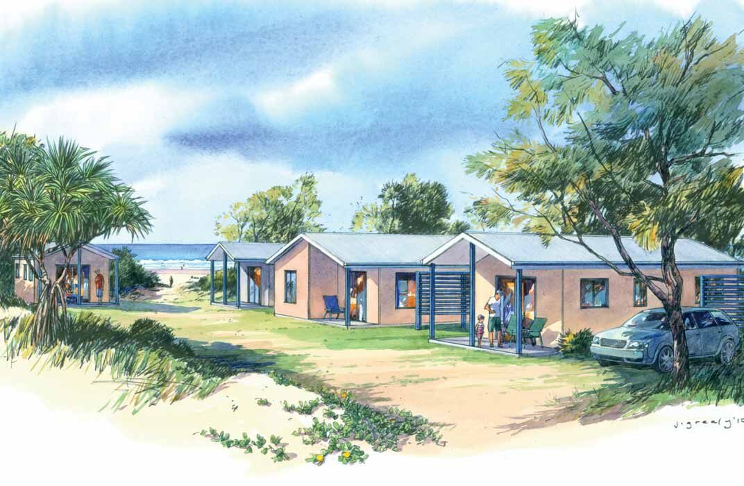Cabin 45 indicative render